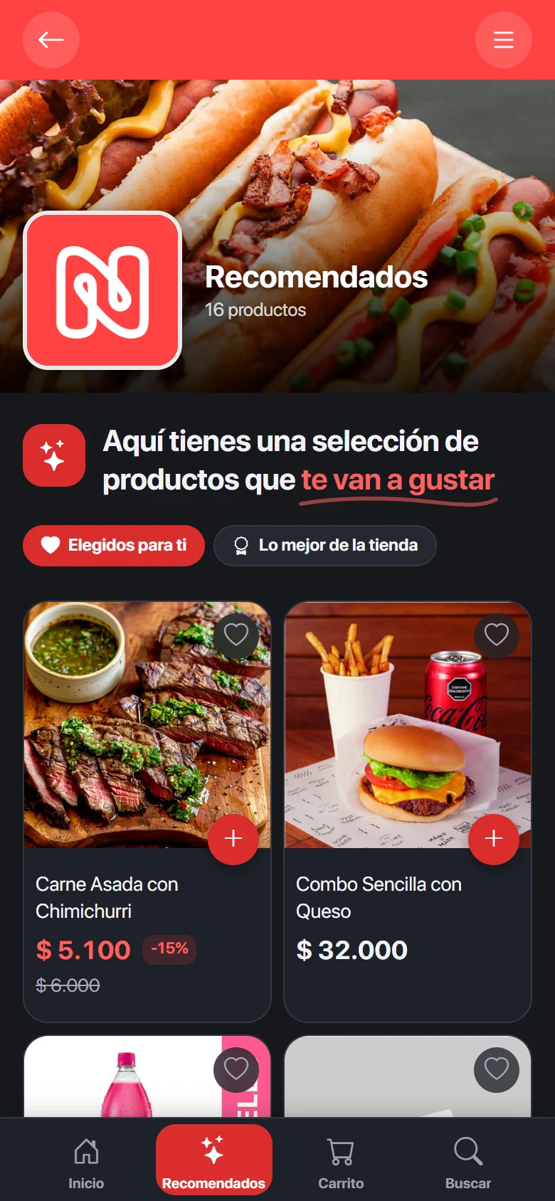 Recomendados de una tienda en Vitrin
